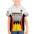 Custom Germany Football Family Matching Off The Shoulder Long Sleeve Dress and Hawaiian Shirt 2024 Nationalelf - White Version - Wonder Print Shop
