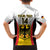 Custom Germany Football Family Matching Short Sleeve Bodycon Dress and Hawaiian Shirt 2024 Nationalelf - White Version - Wonder Print Shop