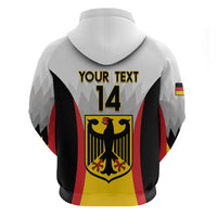 Custom Germany Football Hoodie 2024 Nationalelf - White Version - Wonder Print Shop