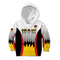 Custom Germany Football Kid Hoodie 2024 Nationalelf - White Version - Wonder Print Shop