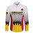 Custom Germany Football Long Sleeve Button Shirt 2024 Nationalelf - White Version - Wonder Print Shop