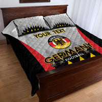 Custom Germany Football Quilt Bed Set 2024 Nationalelf - White Version - Wonder Print Shop