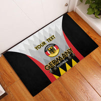 Custom Germany Football Rubber Doormat 2024 Nationalelf - White Version - Wonder Print Shop