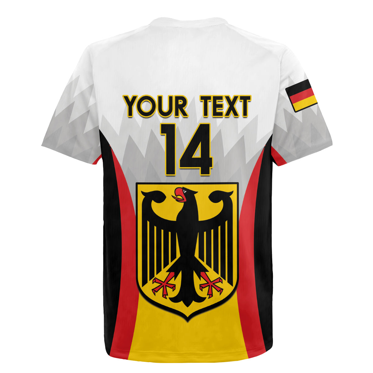 Custom Germany Football Rugby Jersey 2024 Nationalelf - White Version - Wonder Print Shop
