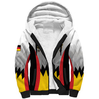 Custom Germany Football Sherpa Hoodie 2024 Nationalelf - White Version - Wonder Print Shop
