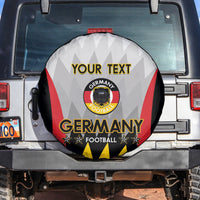 Custom Germany Football Spare Tire Cover 2024 Nationalelf - White Version - Wonder Print Shop