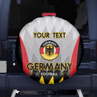 Custom Germany Football Spare Tire Cover 2024 Nationalelf - White Version - Wonder Print Shop