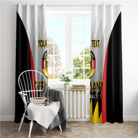 Custom Germany Football Window Curtain 2024 Nationalelf - White Version - Wonder Print Shop