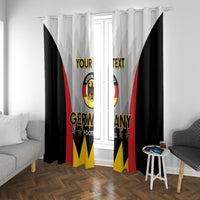 Custom Germany Football Window Curtain 2024 Nationalelf - White Version - Wonder Print Shop