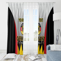 Custom Germany Football Window Curtain 2024 Nationalelf - White Version - Wonder Print Shop