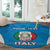 Custom Italy Football Round Carpet 2024 Gli Azzurri Marble Pattern