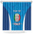 Custom Italy Football Shower Curtain 2024 Gli Azzurri Marble Pattern