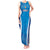Custom Italy Football Tank Maxi Dress 2024 Gli Azzurri Marble Pattern - Wonder Print Shop