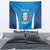 Custom Italy Football Tapestry 2024 Gli Azzurri Marble Pattern - Wonder Print Shop