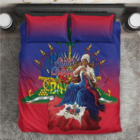 Catherine Flon Haiti Flag Day Bedding Set Ayiti Cherie Coat Of Arms