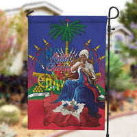 Catherine Flon Haiti Flag Day Garden Flag Ayiti Cherie Coat Of Arms