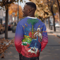 Catherine Flon Haiti Flag Day Sweatshirt Ayiti Cherie Coat Of Arms