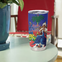 Catherine Flon Haiti Flag Day Tumbler Cup Ayiti Cherie Coat Of Arms
