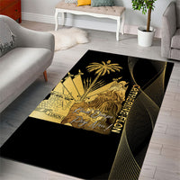 Catherine Flon Haiti Flag Day Area Rug National Heroine Koud Drapo Peyi Nou