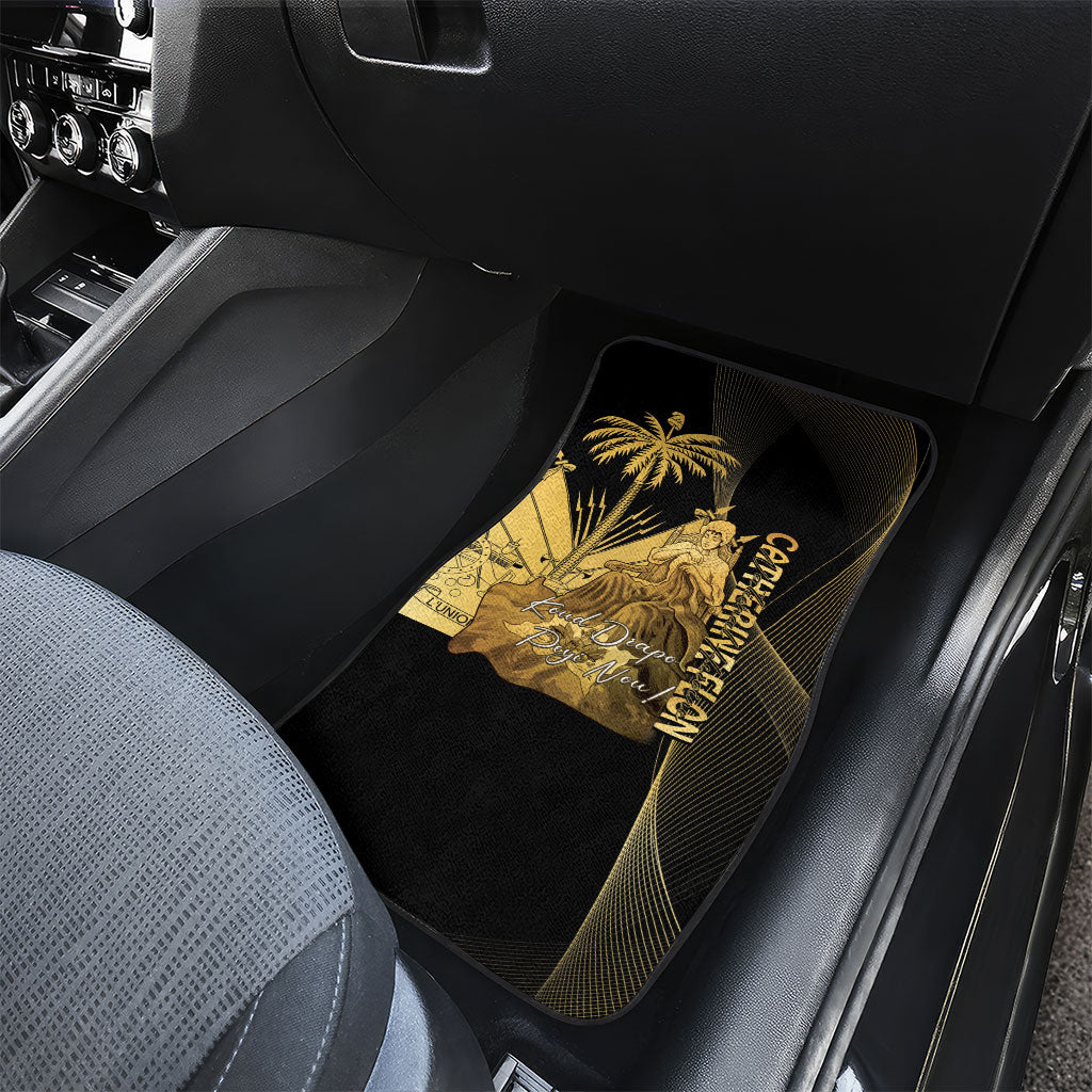 Catherine Flon Haiti Flag Day Car Mats National Heroine Koud Drapo Peyi Nou
