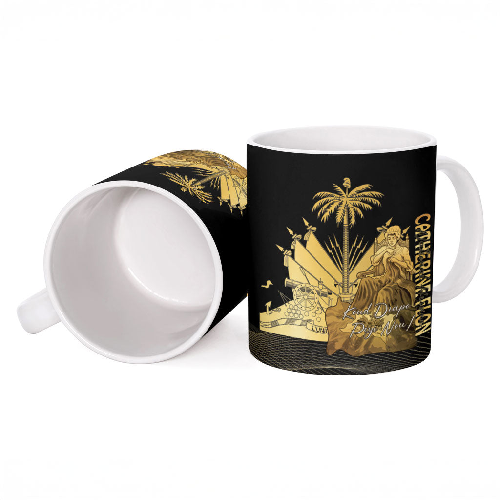 Catherine Flon Haiti Flag Day Ceramic Mug National Heroine Koud Drapo Peyi Nou