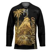Catherine Flon Haiti Flag Day Hockey Jersey National Heroine Koud Drapo Peyi Nou