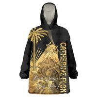 Catherine Flon Haiti Flag Day Kid Wearable Blanket Hoodie National Heroine Koud Drapo Peyi Nou