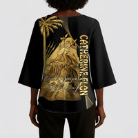 Catherine Flon Haiti Flag Day Kimono Sleeve Blouse National Heroine Koud Drapo Peyi Nou