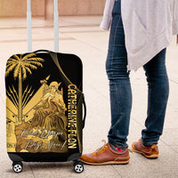 Catherine Flon Haiti Flag Day Luggage Cover National Heroine Koud Drapo Peyi Nou