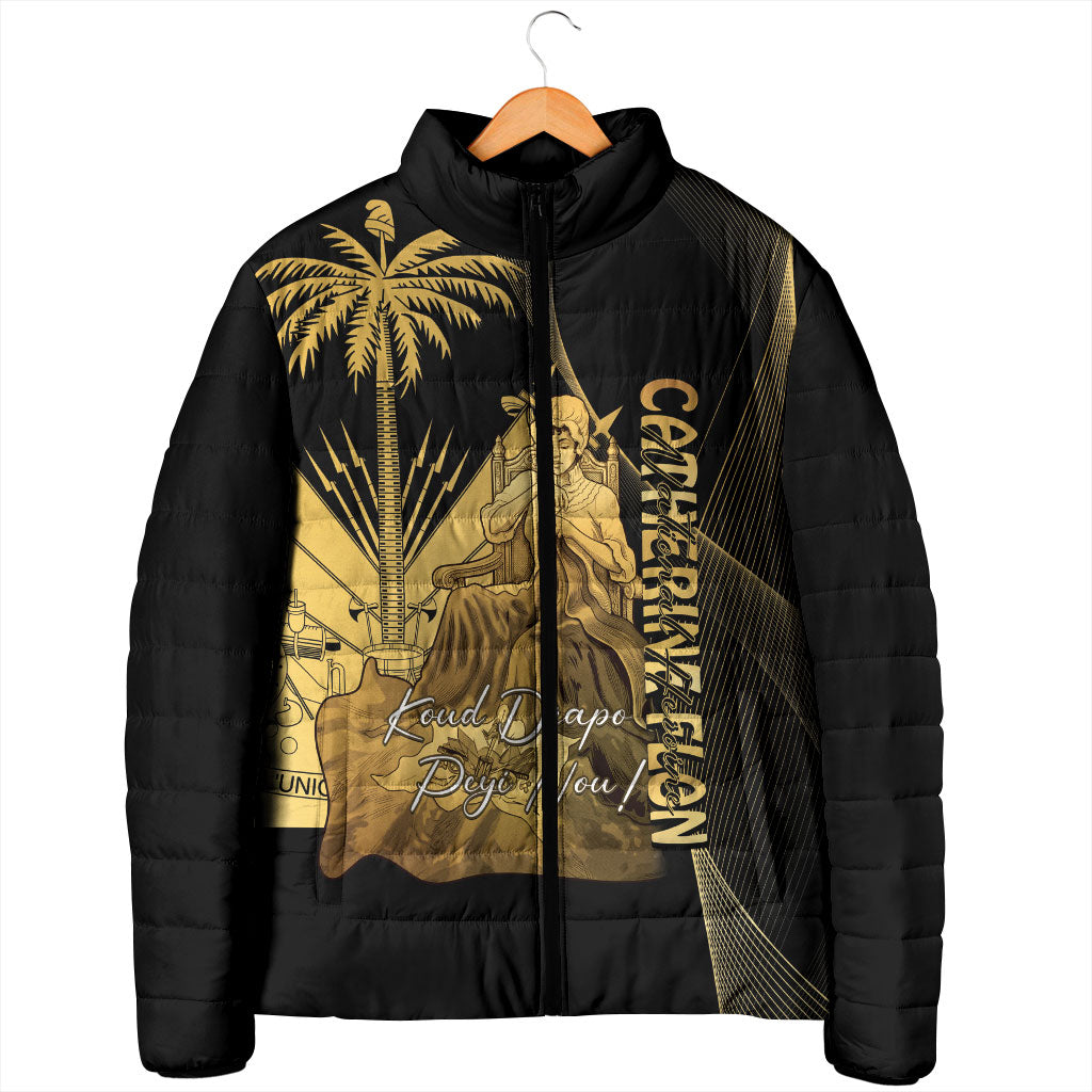 Catherine Flon Haiti Flag Day Padded Jacket National Heroine Koud Drapo Peyi Nou