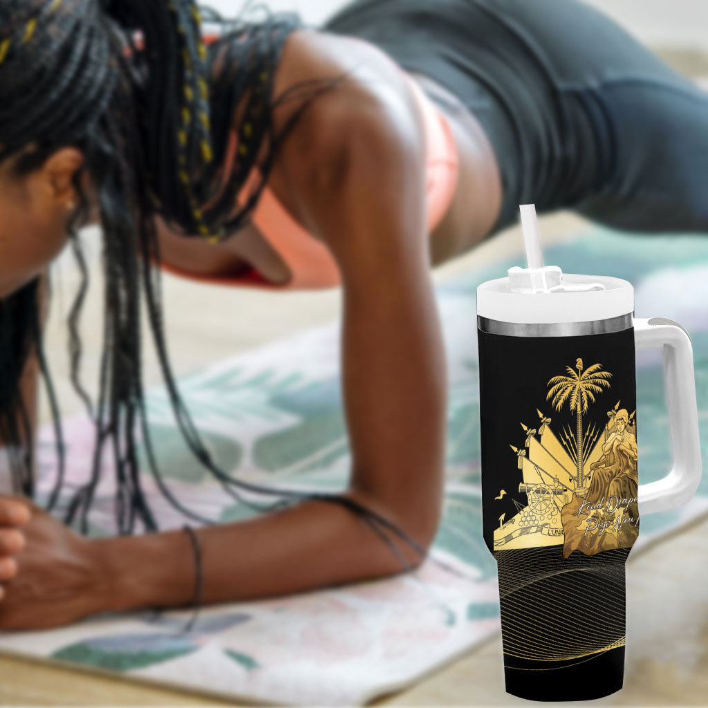 Catherine Flon Haiti Flag Day Tumbler With Handle National Heroine Koud Drapo Peyi Nou