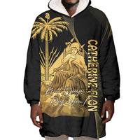 Catherine Flon Haiti Flag Day Wearable Blanket Hoodie National Heroine Koud Drapo Peyi Nou