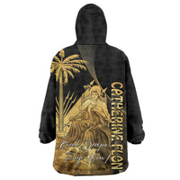 Catherine Flon Haiti Flag Day Wearable Blanket Hoodie National Heroine Koud Drapo Peyi Nou