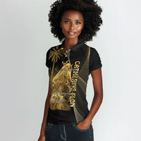 Catherine Flon Haiti Flag Day Women Polo Shirt National Heroine Koud Drapo Peyi Nou