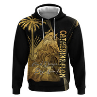 Catherine Flon Haiti Flag Day Zip Hoodie National Heroine Koud Drapo Peyi Nou