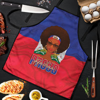 Haiti Flag Day Apron Haitian Women Proud Flag Wave Style