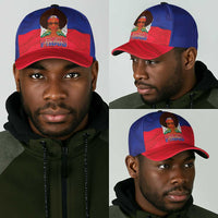Haiti Flag Day Classic Cap Haitian Women Proud Flag Wave Style