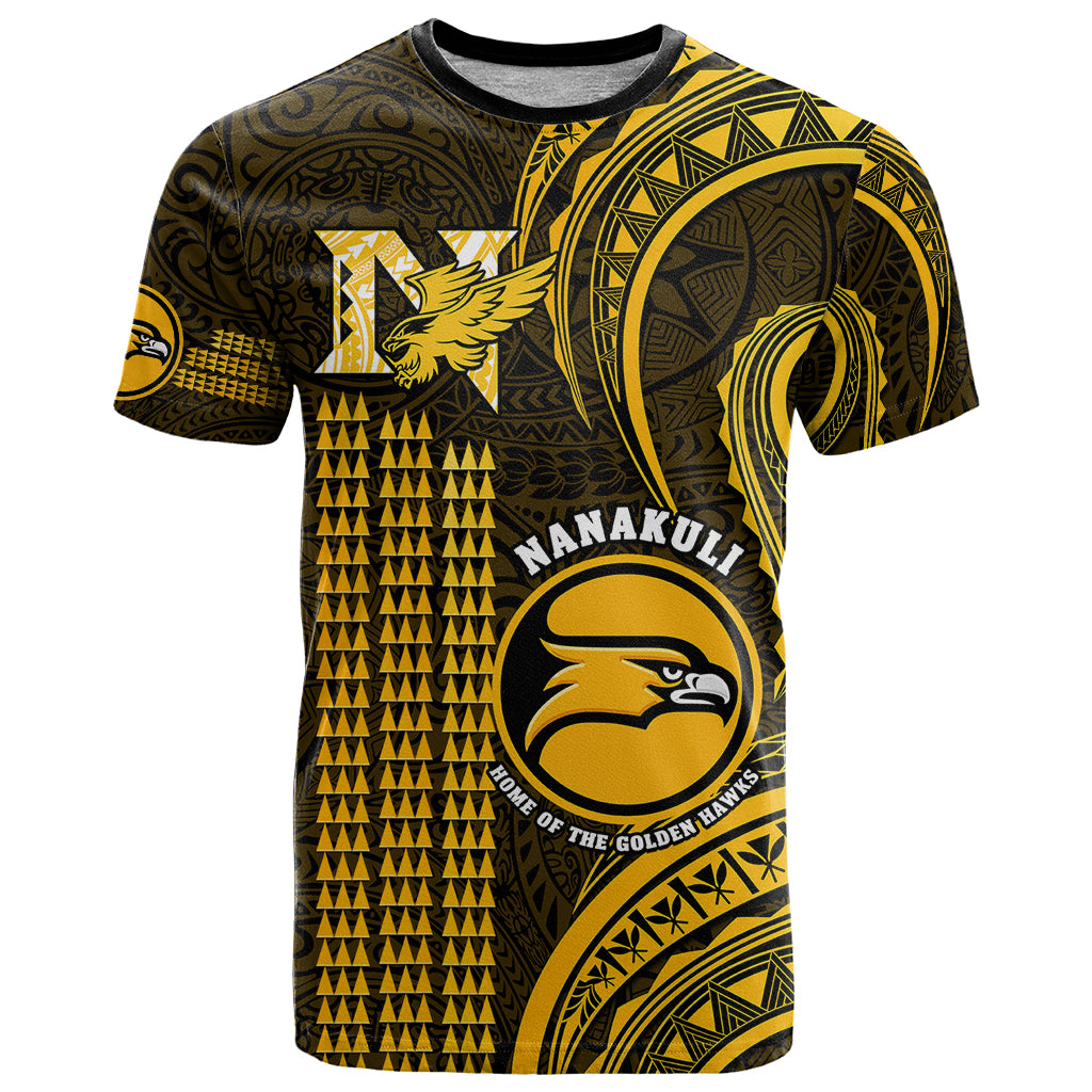Hawaii Nanakuli High And Intermediate School T Shirt Polynesian Kakau Pattern - Wonder Print Shop