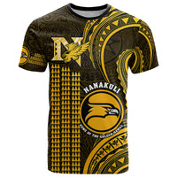 Hawaii Nanakuli High And Intermediate School T Shirt Polynesian Kakau Pattern - Wonder Print Shop