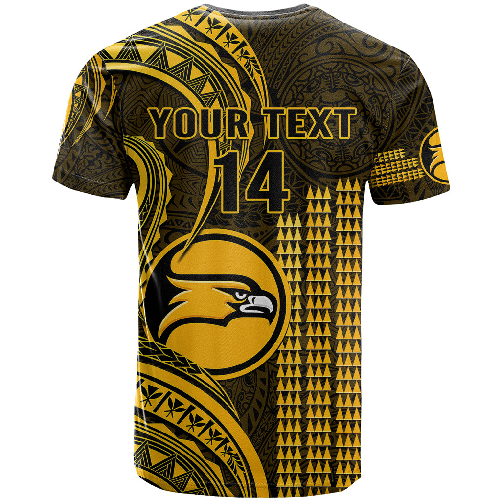 Personalised Hawaii Nanakuli High And Intermediate School T Shirt Polynesian Kakau Pattern - Wonder Print Shop