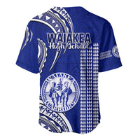 Hawaii Waiakea High School Baseball Jersey Polynesian Kakau Pattern - Wonder Print Shop