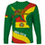 Bolivia Long Sleeve Shirt Bolivian Kantuta Happy 198th Independence Day - Wonder Print Shop