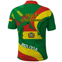 Bolivia Polo Shirt Bolivian Kantuta Happy 198th Independence Day - Wonder Print Shop