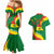 Personalised Bolivia Couples Matching Mermaid Dress And Hawaiian Shirt Bolivian Kantuta Happy 198th Independence Day - Wonder Print Shop