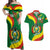 Personalised Bolivia Couples Matching Off Shoulder Maxi Dress and Hawaiian Shirt Bolivian Kantuta Happy 198th Independence Day - Wonder Print Shop