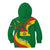 Personalised Bolivia Kid Hoodie Bolivian Kantuta Happy 198th Independence Day - Wonder Print Shop
