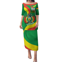 Personalised Bolivia Puletasi Bolivian Kantuta Happy 198th Independence Day - Wonder Print Shop
