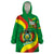 Personalised Bolivia Wearable Blanket Hoodie Bolivian Kantuta Happy 198th Independence Day - Wonder Print Shop
