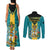 Bahamas Couples Matching Tank Maxi Dress and Long Sleeve Button Shirts Happy Bahamian Emancipation Day - Wonder Print Shop