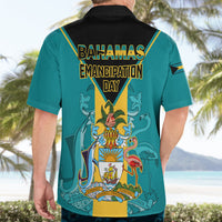 Bahamas Hawaiian Shirt Happy Bahamian Emancipation Day - Wonder Print Shop